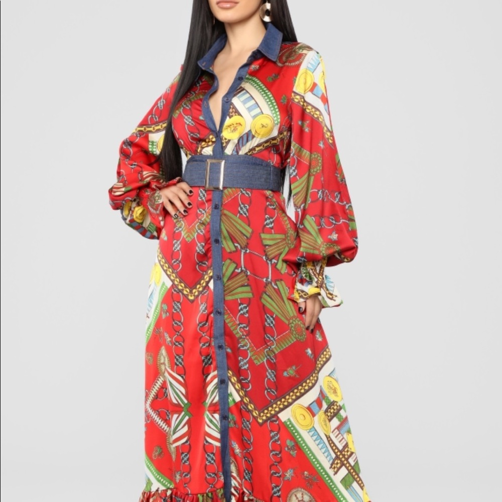 Brand new very beautiful dress satin with jeans